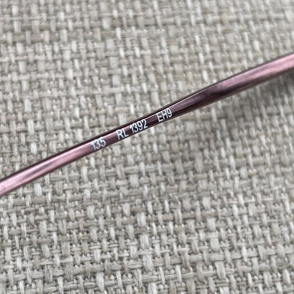 Ralph Lauren Women Eyeglasses RL1392 50[]16 135 Brown Glasses Made in Italy - Picture 10 of 12